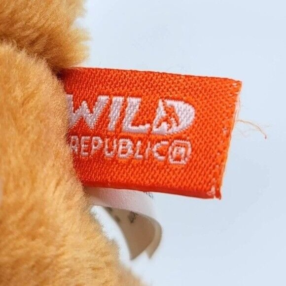 Wild Republic Realistic Tiger Cub Plush Orange Black 7" Sitting 2019 Roars SOUND - Picture 9 of 10